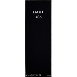 Килимок для дартсу Kingpower 237x80 см, гумовий, захист підлоги, для дротиків, з лінією відкидання, дизайн 3