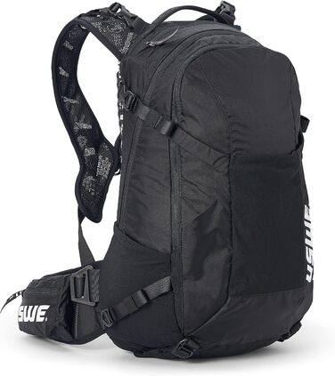 Рюкзак USWE Shred 25 л чорний для MTB, E-MTB, гірських велосипедів, преміум класу