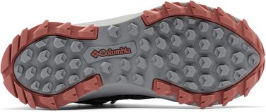 Черевики для туризму жіночі Columbia Peakfreak II Mid Outdry WP, сірі (Dark Grey x Dark Coral), 42 EU