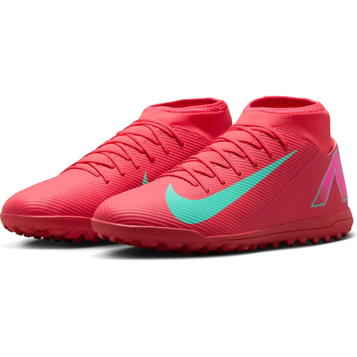 Футбольні бутси Nike Mercurial Superfly 10 Club TF Ember Glow Aurora Green (FQ8317) 45.5 EU