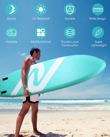 Надувний SUP Борд (Stand Up Paddle Board) з преміум аксесуарами 305x76x15см для юнаків та дорослих. Підходить для озер, річок та океану