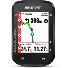 Велокомп'ютер GPS iGPSPORT BSC200S бездротовий з маршрутизацією, ANT+, Bluetooth