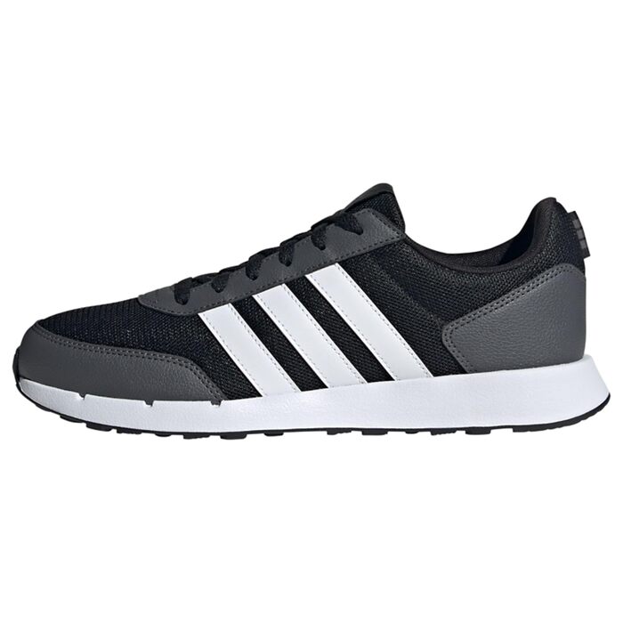 Кросівки adidas Run 50s унісекс Core Black Cloud White Grey Six, розмір 46 EU