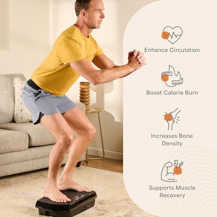 Вібраційна платформа для м'язів та фітнесу вдома - Віброплатформа для тренувань