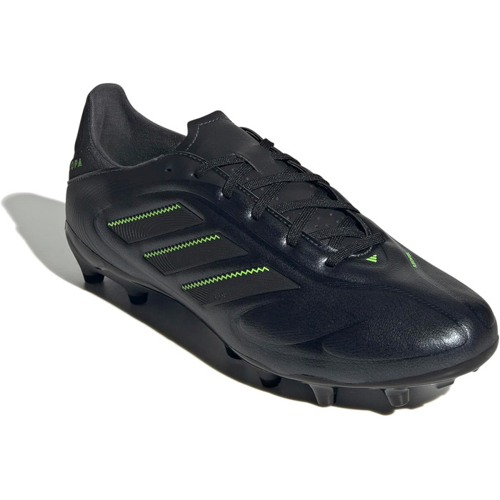 Бутси футбольні Adidas Copa Pure III League FG/MG, 46 EU, Core Black/Dgh Solid Grey/Lucid Lemon
