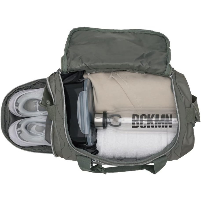 Спортивна сумка Beckmann Duffelbag зелена з ущільненням