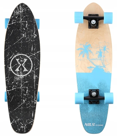 Дошка для ковзання (дескоролька) Nils Extreme Wood Bahamas, 70 см