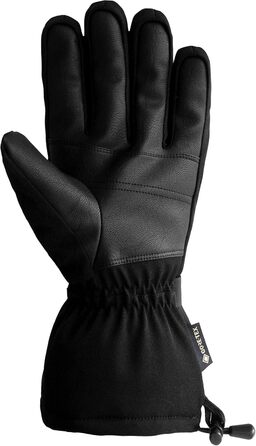 Чоловічі зимові рукавички Reusch GORE-TEX, водонепроникні, дихаючі, теплі, для гірських лиж, чорні-білі, розмір L
