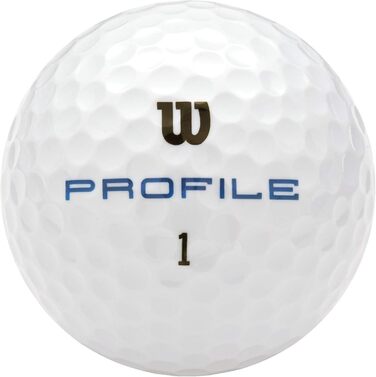 Гольф-м'ячі Wilson Profile Distance, 36 шт., для дальності