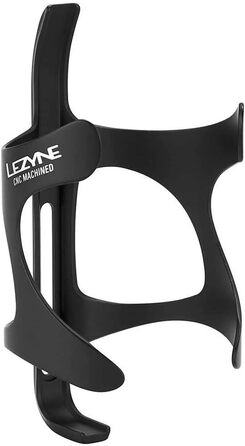 Тримач для пляшки Lezyne CNC Cage AL, алюмінієвий, чорний, 2022, фляготримач для велосипеда