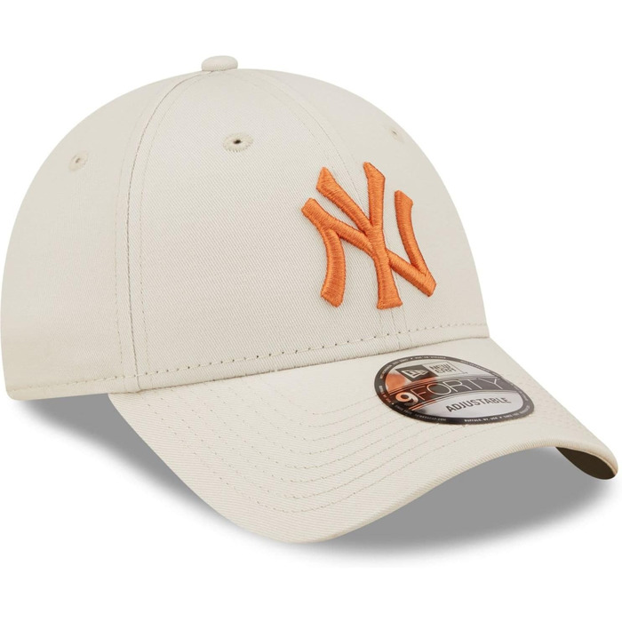 Кепка New Era 9FORTY II New York Yankees - Бейсболка MLB, Однорозмірний, Бежевий