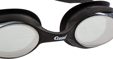 Cressi Velocity – Преміальні окуляри для плавання для дорослих, 100% UV захист, якісні матеріали