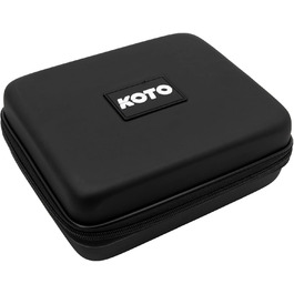 Кейс для дартсу KOTO Dartwallet EVA Large чорний з логотипом, чохол з блискавкою для зберігання та транспортування дротиків