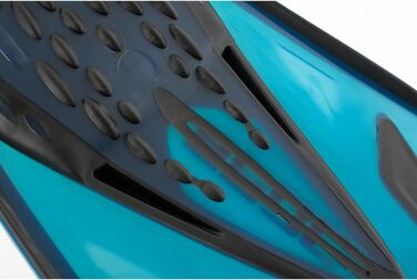 Seac Azzurra Ласти для снорклінгу для дорослих та дітей, закритий м'який каучуковий носок, світло-блакитні (34/35)