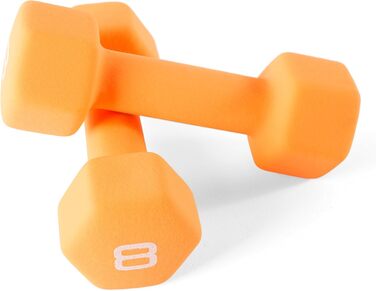 Гантеля Cap Barbell з неопреновим покриттям, одиночна або пара, різні кольори серії Color