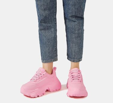 Кросівки жіночі LUCKY STEP Chunky на платформі, рожеві, 37 EU - зручні кеди на підборах