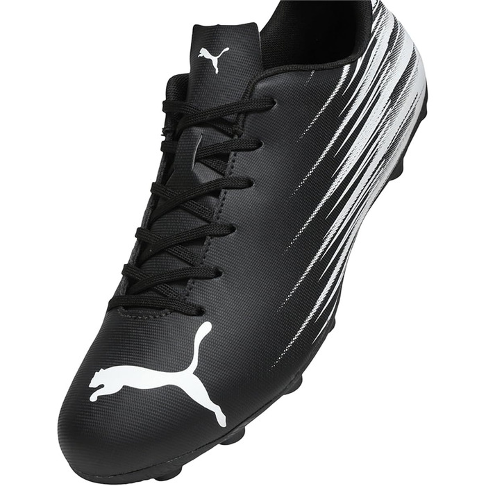 Футбольні бутси PUMA Attacanto II FG/AG для чоловіків (45 EU, чорний/білий)