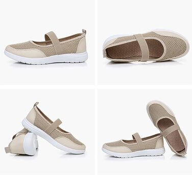 Зручні ортопедичні кросівки для діабетиків, жіночі, для літніх людей, сітка, дихаючі, легкі, для набряклих ніг, пов'язка, для активного відпочинку, фітнесу, повсякденного носіння (Хакі, 36)