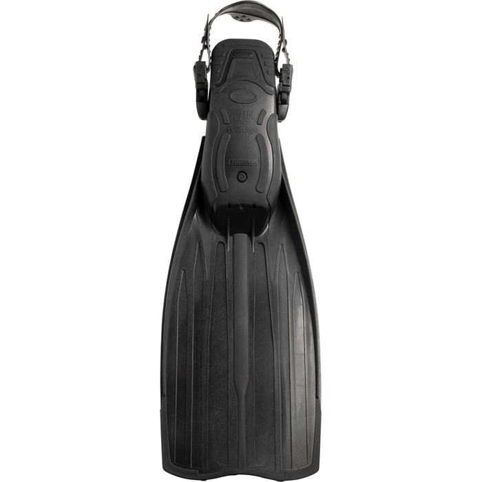 Ласти Cressi Pro Light відкриті, розмір M/L (41/43), чорні, для дайвінгу