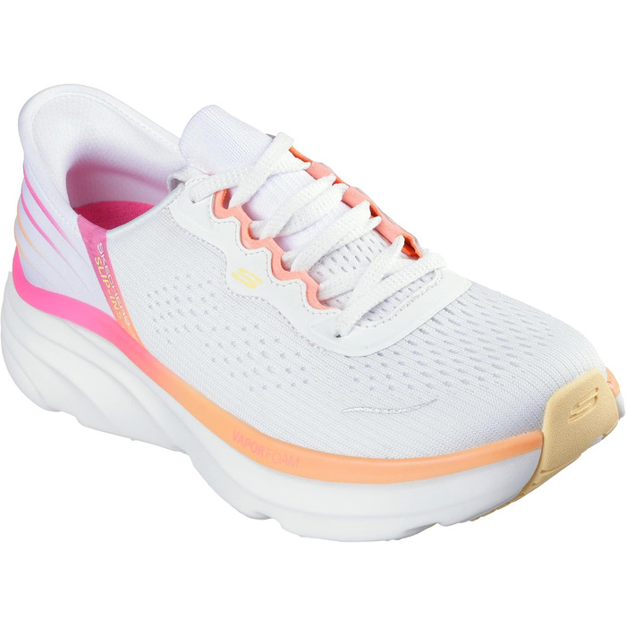 Жіночі кросівки Skechers D'lux Vapor Evening Glow, білі, багатокольорові, 35 EU