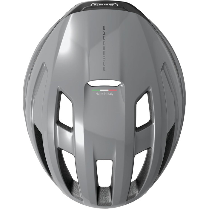 Велосипедний шолом ABUS PowerDome ACE для шосе, з вентиляцією, Race Cap, сірий, розмір L (57-61 см), для чоловіків і жінок, Made in Italy