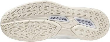 Волейбольне взуття Mizuno Lightning Star Z6 Jr для дітей, унісекс, блакитний, білий, червоний, коричневий, сатин