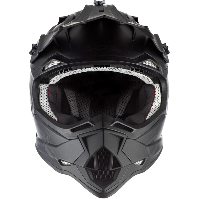 Мотошолом O'NEAL MX Enduro 2SRS V.23 для дорослих, чорний | ABS-корпус, вентиляційні отвори