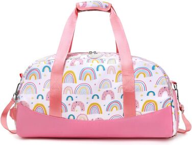 Спортивна сумка Kinder з відділенням для взуття, водонепроникна сумка для плавання (райдужні кольори)