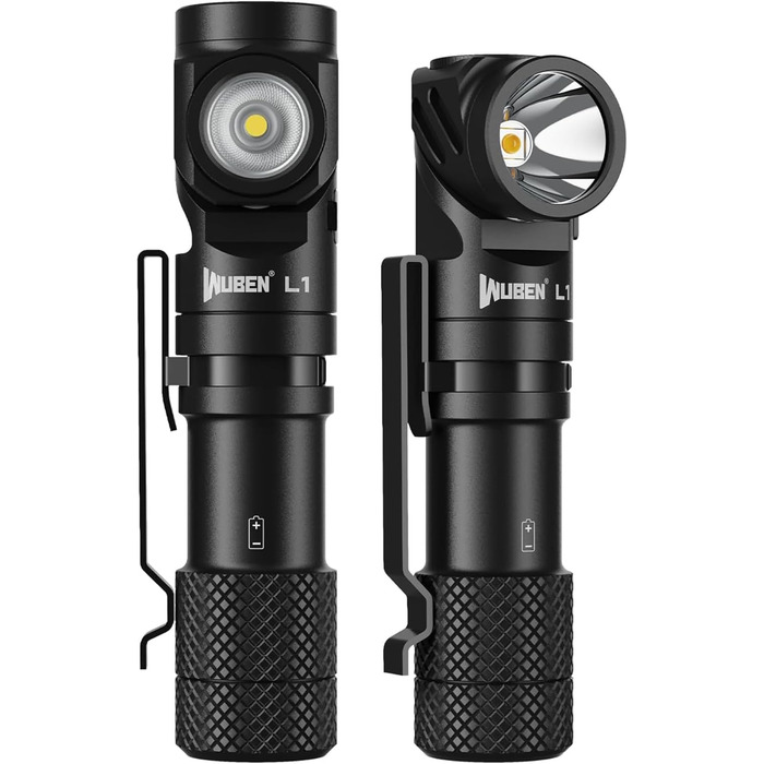 Ліхтарик WUBEN L1: Потужний LED ліхтарик 2000 Lumen, 6 режимів, тактичний, водонепроникний IP67, для кемпінгу та активного відпочинку