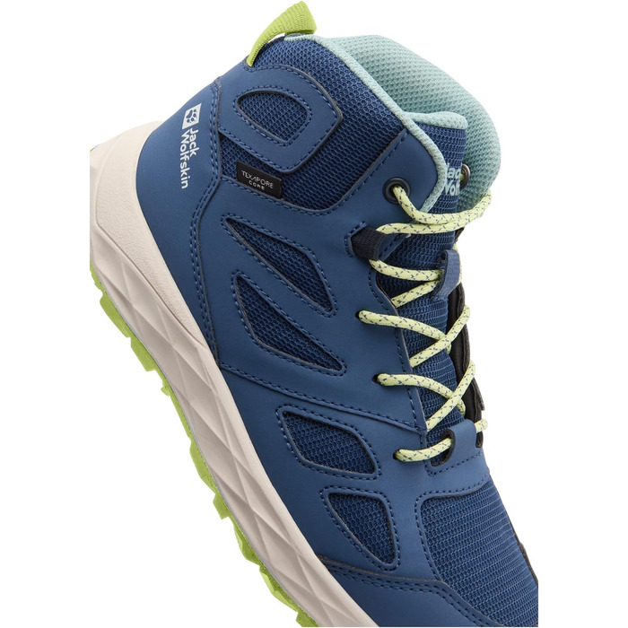 Дитячі трекінгові черевики Jack Wolfskin Woodland 2 Texapore Mid K (26 EU, Evening Sky)