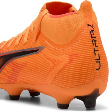 Жіночі футбольні бутси PUMA Ultra 6 Match+ Fg/Ag, кольори: блакитний, білий, червоний, чорний (42 EU)