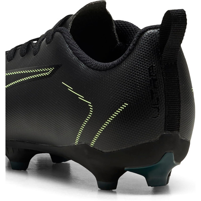 Дитячі футбольні бутси PUMA Ultra 6 Play FG/AG Jr. для гри на траві та штучному покритті, 31 EU, чорний/зелений
