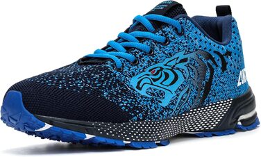 Чоловічі кросівки ASHION: спортивні, дихаючі, для бігу та повсякденного носіння (46 EU, A Blau)