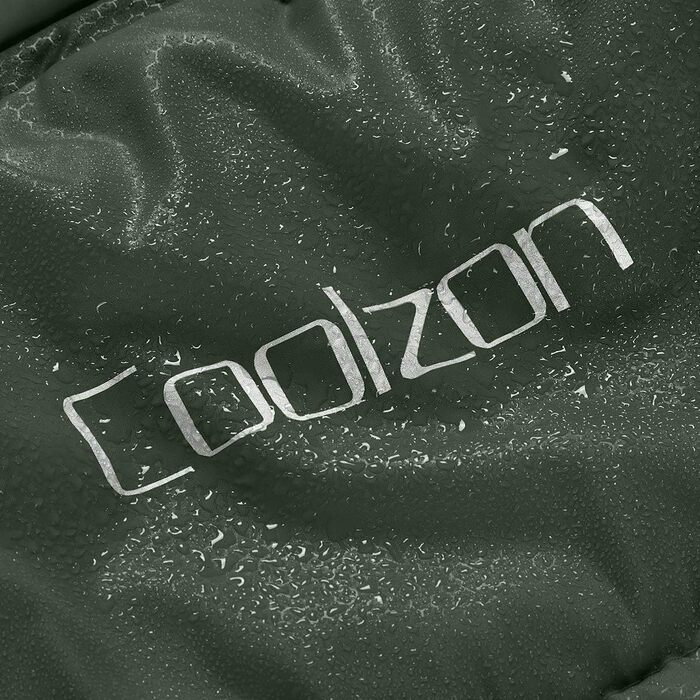 Сплячий мішок Coolzon для кемпінгу та подорожей, 3-4 сезони, дорослий, ультралегкий, компактний, теплий, зелений