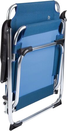 Крісло для кемпінгу Bo-Camp Copa Rio Comfort: розкладне, блакитне, для відпочинку на природі та риболовлі