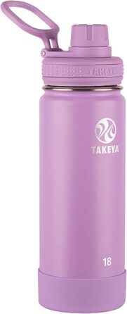 Термобутилка Takeya з носиком, 532 мл, лілова, ізольована пляшка для води