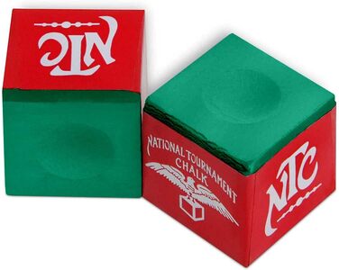 Крейда для більярдного кия Silver Cup (Турнірне зелене), 12 шт.