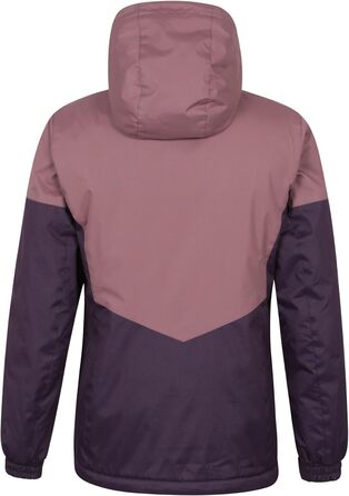 Жіноча гірськолижна куртка Mountain Warehouse Moon - водонепроникна, з мікрофлеєвою ізоляцією, тепла, з регульованою капюшоном - для катання на лижах та сноуборді (40, світло-рожевий)
