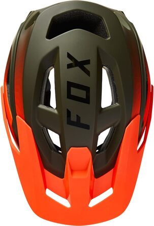 Велосипедний шолом Fox Speedframe Pro Fade чорний/зелений, розмір L, для ендуро та MTB