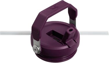 Термокружка Stanley Flip Straw 0,89 л з трубочкою Tigerlily Plum – спортивна термос пляшка для води, зберігає холод 12+ годин, BPA Free, підходить для посудомийки