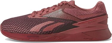 Кросівки Reebok Nano X3 для жінок, 39 EU, Sedona Rose/Maroon/Neon Cherry