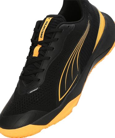 Кросівки PUMA Solarstrike III для залу (Indoor Court) - чорний/білий, 40.5 EU