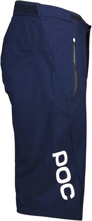 Чоловічі шорти для ендуро POC Essential Enduro Shorts — легкі MTB шорти для трейлів з водовідштовхувальним покриттям DWR та стрейч-тканиною, Turmaline Navy, XS