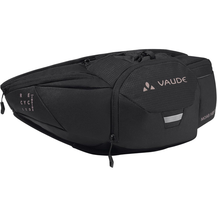 Поясна сумка VAUDE Moab Hip Pack 4 чорна, універсальний розмір