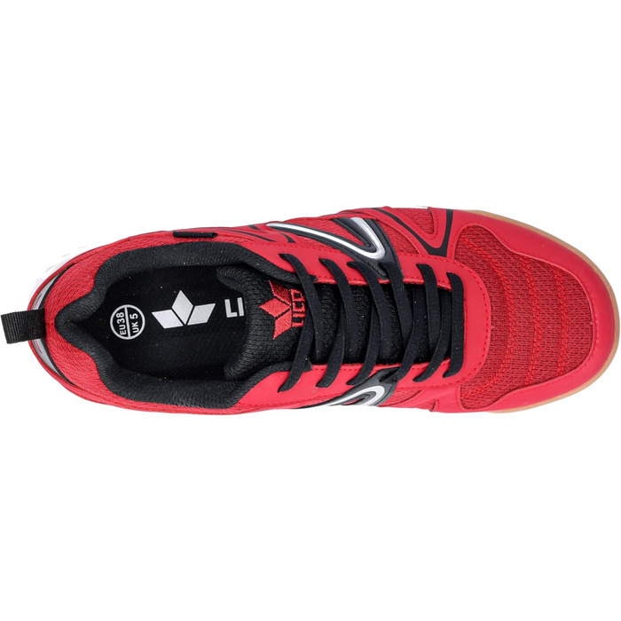 Зал спортивний взуття Lico Unisex Fit Petrol Türkis (46 EU, Rot Schwarz)