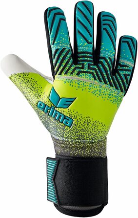 Воротарські рукавички Erima Jugend Flex Robusto, розмір 7, petrol/lime/black, для юніорів