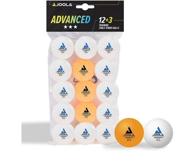 М’ячі для настільного тенісу JOOLA Advanced training (12+3 шт.)