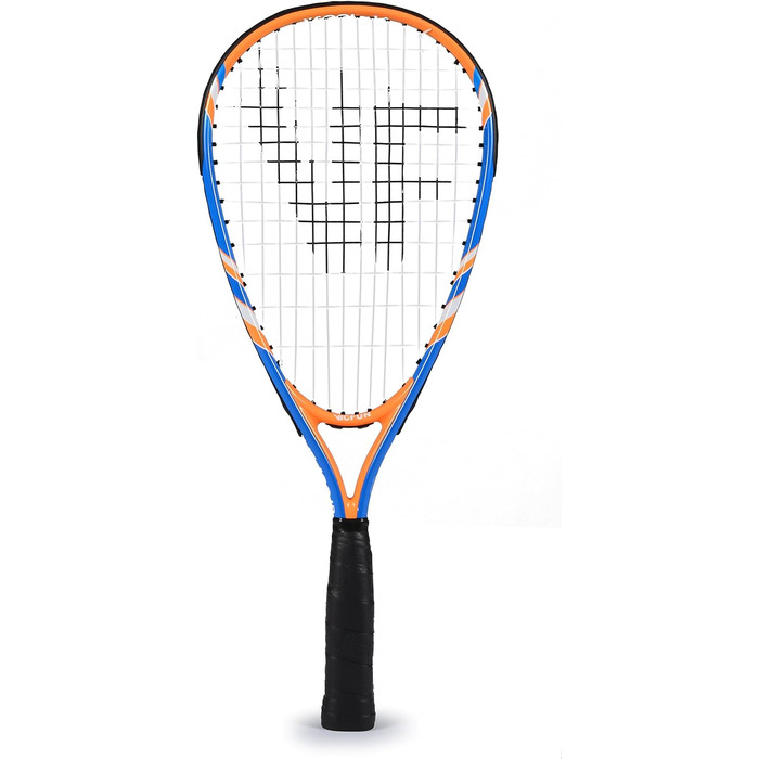 Дитячий набір для бадмінтону VICFUN Speed-Badminton 100: 2 ракетки, 3 волани, синьо-оранжева сумка