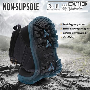 Черевики для хайкінгу Littleplum, чоловічі, трекінгові, легкі, для активного відпочинку, зимові, синього кольору, 39 EU CX