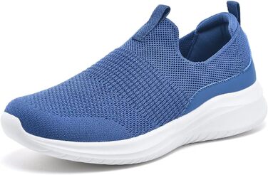 Жіночі кросівки для ходьби та тенісу TIOSEBON, дихаючі, легкі, зручні, блакитні (36 EU)